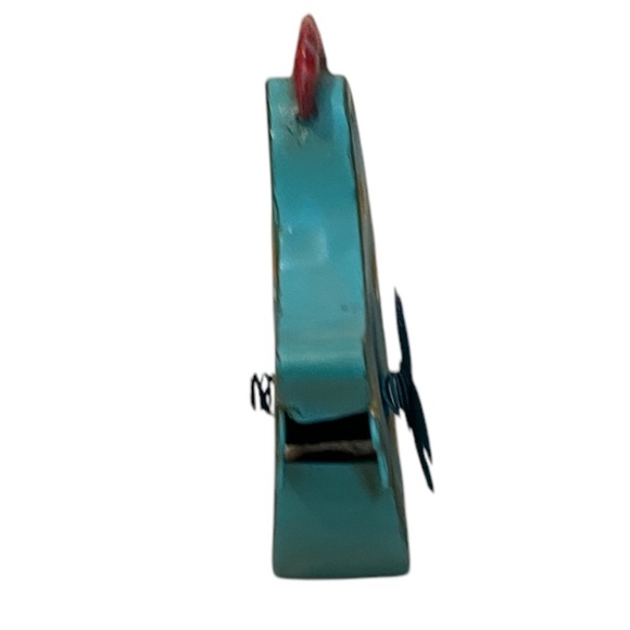 Burton & Burton Whimsical Tin Chicken Hen Figurine Decor - Picture 4 of 6